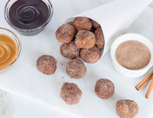 churro cream puffs