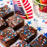 patriotic brownies