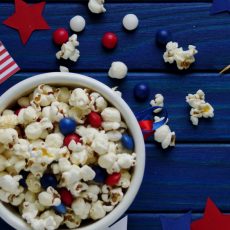 patriotic popcorn