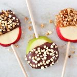 caramel apple slices