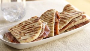 Italian Ham Naan Panini