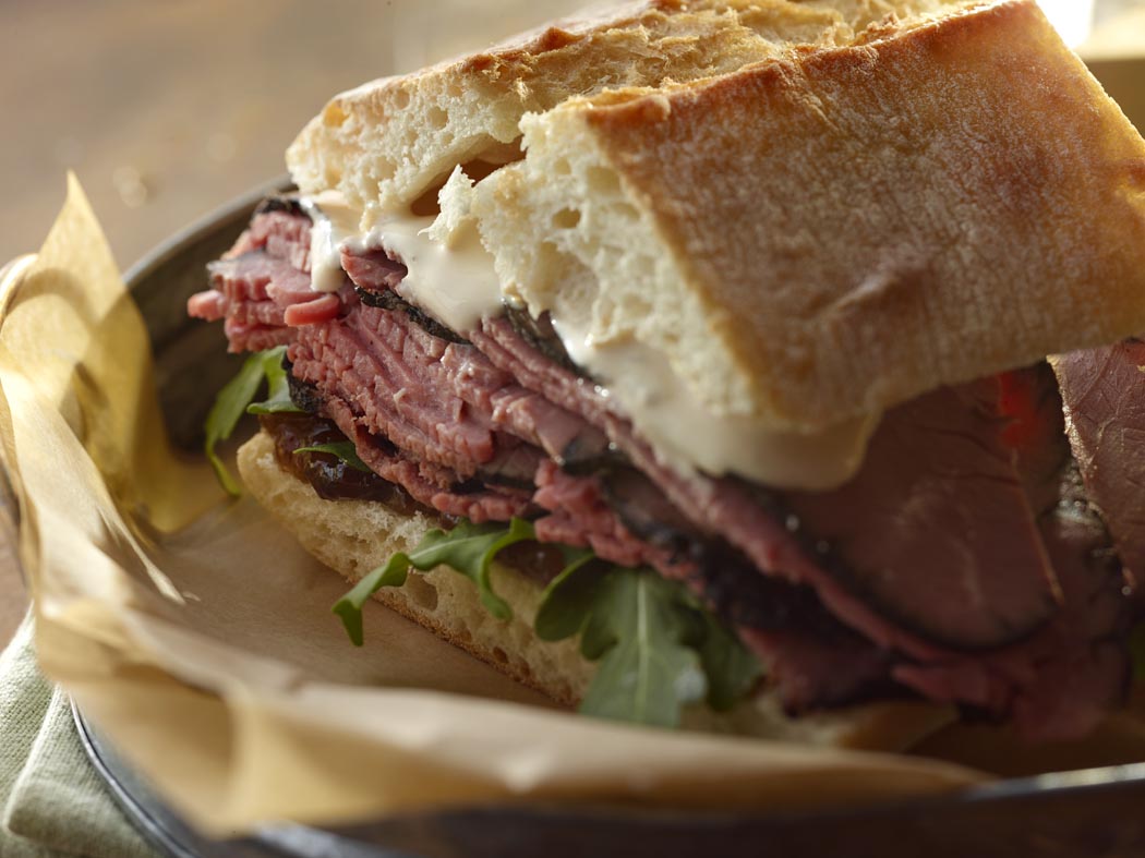 roast beef onion marmalade sandwich Alisons Pantry Delicious Living Blog