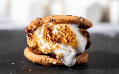 s'mores cookie sandwich