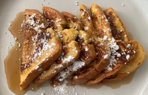 egg nog french toast