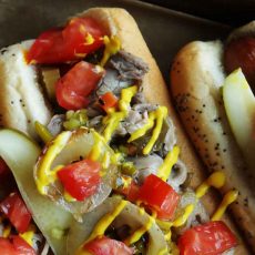 ITALIAN BEEF TOPPED CHICAGO DOG