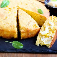 sweet corn cake