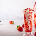 strawberry milkshake