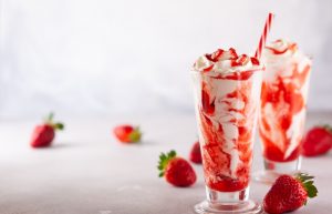 strawberry milkshake