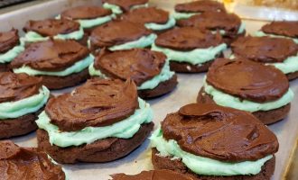 jennifer sessions mint brownie cookies