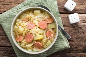 Cabbage, Potato & Sausage Stew