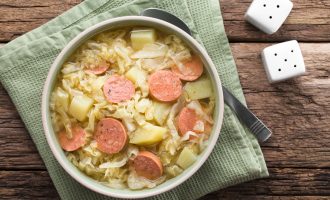 Cabbage, Potato & Sausage Stew