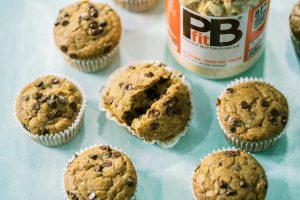 Peanut Butter Banana Muffins