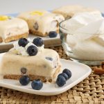 Frozen Lemonade Blueberry Bars