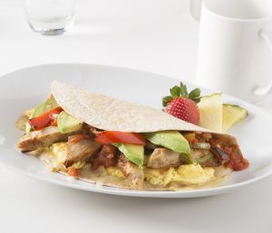 Chicken Fajita Omelet