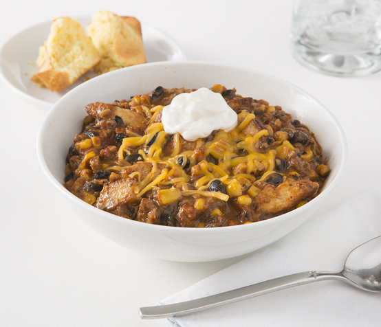 Fire-Roasted Chicken Chili