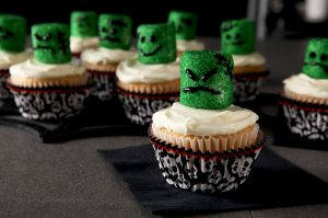 Frankenstein Cupcakes