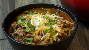 Garlic Butter Beef Chili